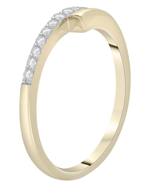 Anillo Mjj Brilliant Inc Diamon Ring 14 k de oro diamante brillante