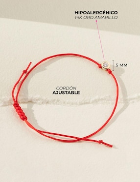 Pulsera In Season Jewelry de oro amarillo 14 K con acabado pulido