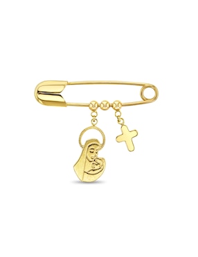Dije In Season Jewelry virgen maría de oro amarillo 14 K