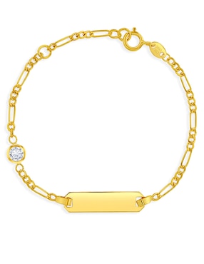 Pulsera In Season Jewelry de oro 14 K con acabado pulido