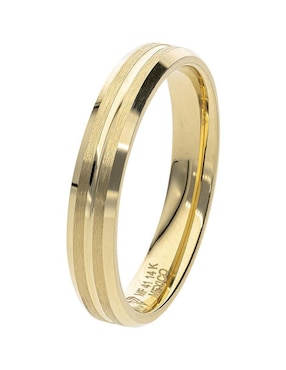 Argolla de oro amarillo 14 k Fonelli
