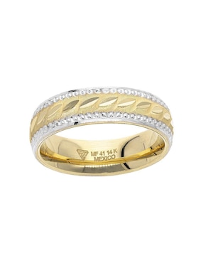 Argolla de oro 14 k Fonelli