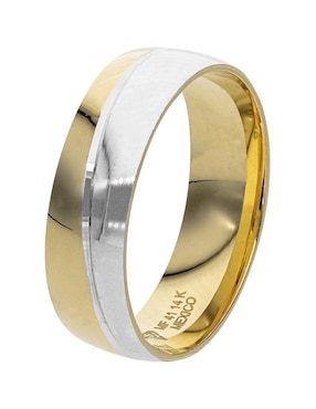 Argolla de oro 14 k Fonelli Duo
