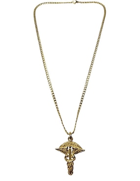 Collar con dije Limerence By Claudia Herrera Medicina de oro laminado