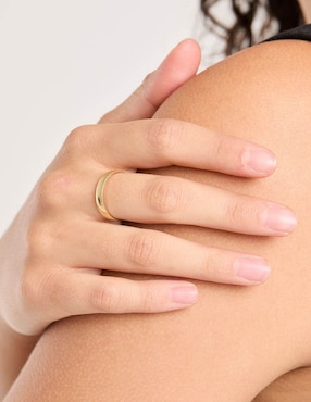 Anillo Fonelli 14 k de oro amarillo pulido
