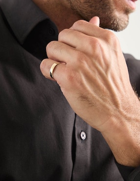 Anillo Fonelli 14 k de oro amarillo pulido