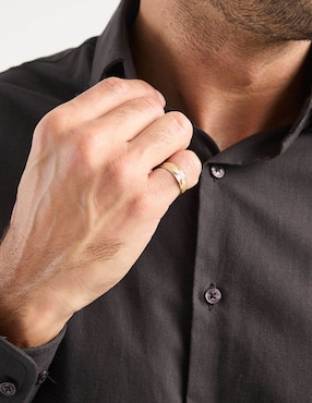 Anillo Fonelli 14 k de oro amarillo pulido