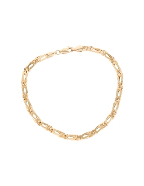 Pulsera Fonelli de oro amarillo 14 K con acabado lustre