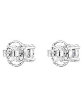 Broqueles circulares Tous Essentials con acabado brillante diamante de laboratorio