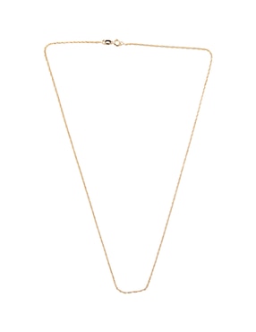 Cadena Fonelli de oro amarillo 14 K