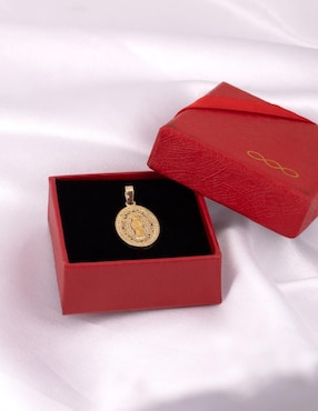 Medalla ovalada Unlimited By Ob de oro 10 K
