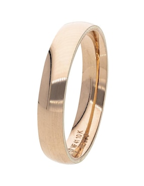 Anillo de compromiso de oro rosa 10 k Fonelli