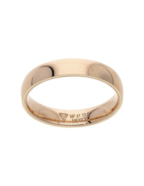 Anillo de compromiso de oro rosa 10 k Fonelli