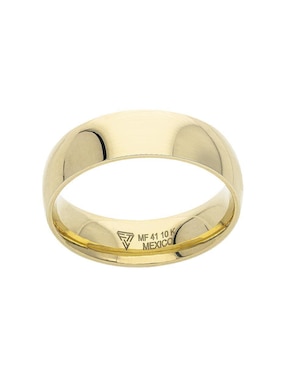 Anillo de compromiso de oro amarillo 10 k Fonelli