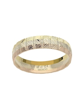 Anillo de compromiso de oro 10 k Fonelli