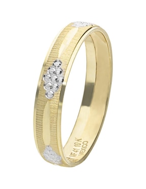 Anillo de compromiso de oro 10 k Fonelli