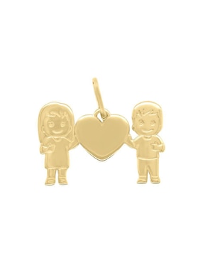 Dije de pareja Fianelli bambini de oro 14 K