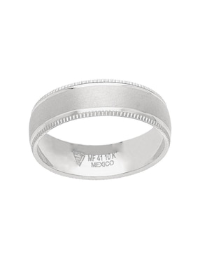 Anillo de compromiso de oro blanco 10 k Fonelli Deseo