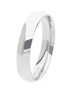 Anillo de compromiso de oro blanco 10 k Fonelli