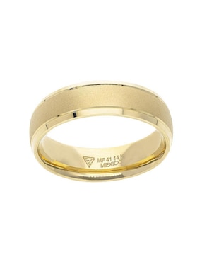 Anillo de compromiso de oro amarillo 14 k Fonelli Cascada