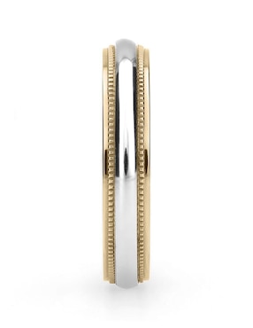 Argolla de oro 14 k Mano Forjada