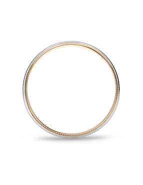 Argolla de oro 14 k Mano Forjada