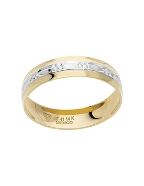 Argolla de oro 14 k Fonelli
