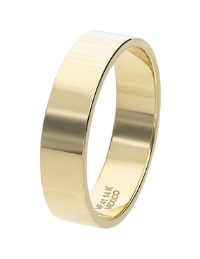 Argolla de oro amarillo 14 k Fonelli Promesa