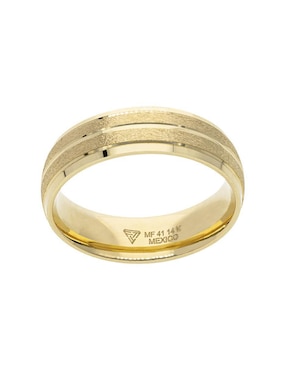 Anillo de compromiso de oro amarillo 14 k Fonelli Rio