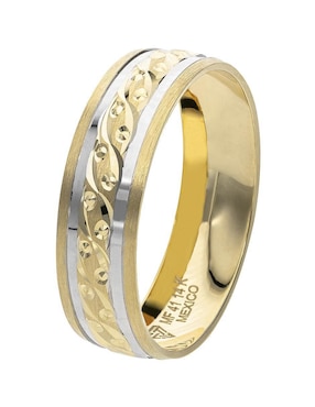 Anillo de compromiso de oro 14 k Fonelli