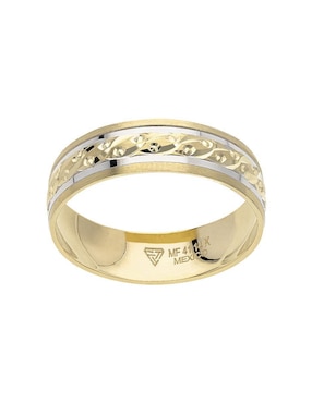 Anillo de compromiso de oro 14 k Fonelli