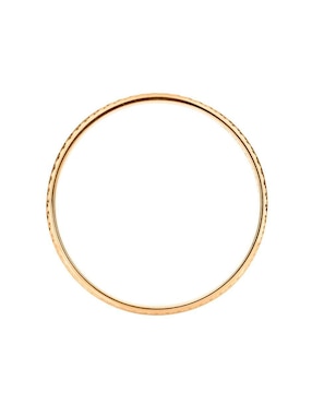Argolla de oro 14 k Mano Forjada