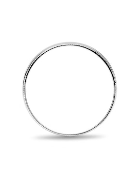 Argolla de oro 14 k Mano Forjada