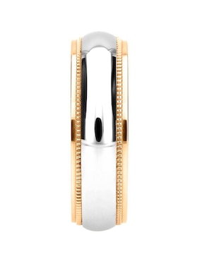 Argolla de oro 14 k Mano Forjada
