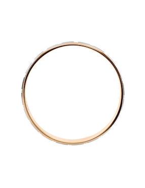 Argolla de oro 14 k Mano Forjada