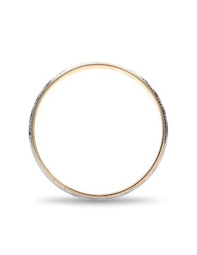 Argolla de oro 14 k Mano Forjada