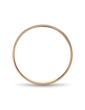 Argolla de oro 14 k Mano Forjada