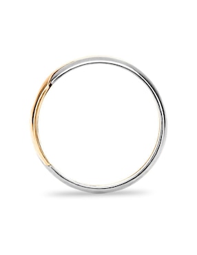 Argolla de oro 14 k Mano Forjada