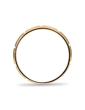 Argolla de oro 14 k Mano Forjada