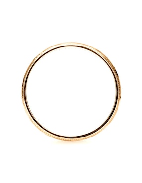 Argolla de oro 14 k Mano Forjada