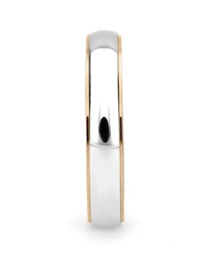 Argolla de oro 14 k Mano Forjada