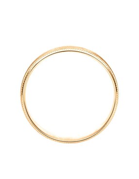 Argolla de oro 14 k Mano Forjada