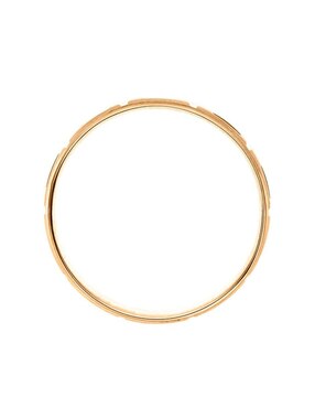Argolla de oro 14 k Mano Forjada