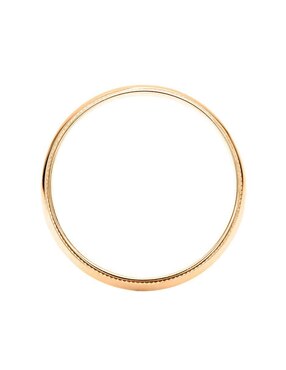 Argolla de oro 14 k Mano Forjada