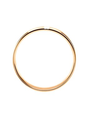 Argolla de oro 14 k Mano Forjada