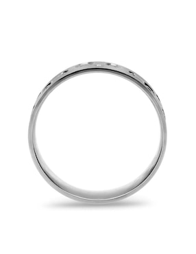 Argolla de oro 14 k Mano Forjada