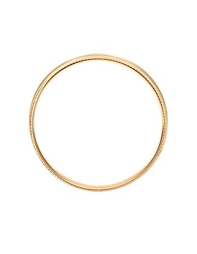 Argolla de oro 14 k Mano Forjada