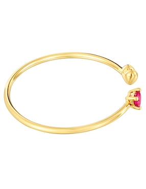 Brazalete Tous de plata con rubí p 925 Garden Of Love con acabado brillante
