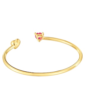 Brazalete Tous de plata con rubí p 925 Garden Of Love con acabado brillante