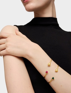 Brazalete Tous de plata con rubí p 925 Garden Of Love con acabado brillante